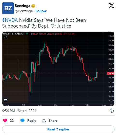 Nvidia subpoena